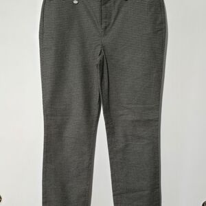 Women's Gray Check Dress Pants